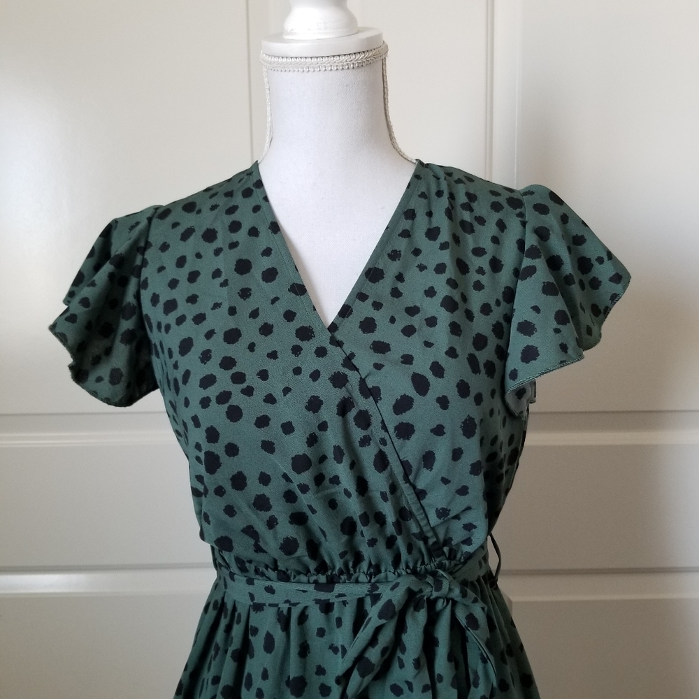 Shein Ruffle Dress Size Small - Picture 2 of 6